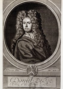 Porträt von Daniel Defoe (1660 - 1731) von Unknown artist