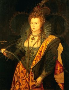Porträt von Elisabeth I. von England von Unknown artist