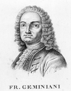 Porträt von Francesco Saverio Geminiani. Italienischer Musiker (Lucca)