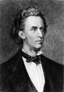 Porträt von Frédéric Chopin (1810 - 1849), polnischer Komponist.