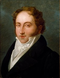 Porträt von Gioachino Rossini, italienischer Komponist