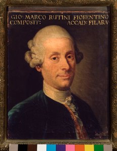 Porträt von Giovanni Marco Rutini von Unknown artist