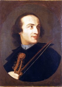 Porträt von Giuseppe Tartini (1692 - 1770), italienischer Geiger und Komponist. Museo del Castello. Mailand von Unknown artist