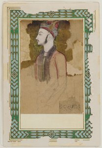 Porträt von Ibrahim Adil Shah II. von Bijapur (gest. 1626) (?)
