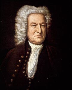 Porträt von Johann Sebastian Bach. von Unknown artist