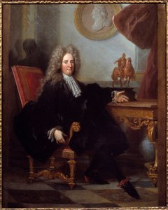 Porträt von Jules Hardouin Mansart, Architekt und Superintendent der Gebäude von König Ludwig XIV