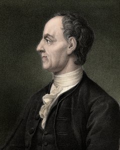 Porträt von Leonhard Euler (1707-1783), Schweizer Mathematiker - Stich - 19. Jahrhundert