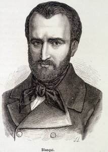 Porträt von Louis Auguste Blanqui (1805-1881), französischer Sozialist und revolutionärer Theoretiker von Unknown artist