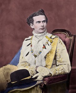 Porträt von Ludwig II. von Bayern (Ludwig Otto Friedrich Wilhelm von Wittelsbach) von Unknown artist