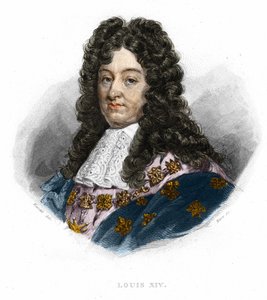 Porträt von Ludwig XIV. (1638 - 1715), König von Frankreich. von Unknown artist