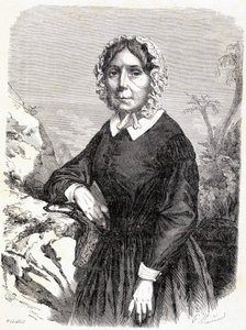 Porträt von Madame Ida Pfeiffer (1798-1858), österreichische Reisende von Unknown artist