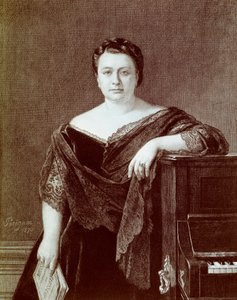 Porträt von Marietta Alboni (1826-1894), italienische Altistin von Unknown artist