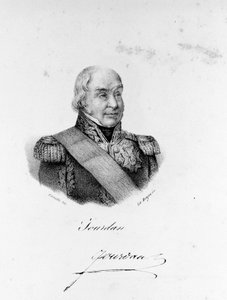 Porträt von Marschall Jean Baptiste Jourdan (1762 - 1833).