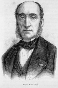 Porträt von Michel Chevalier (1806-1879), französischer Politiker und Ökonom von Unknown artist