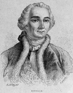 Porträt von Montcalm, französischer General (1712-1759)