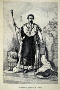 Porträt von Napoleon III. als Kaiser von Unknown artist