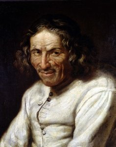 Porträt von Paul Scarron (1610 - 1660), Schriftsteller - Öl auf Leinwand, Musée de Tessée, Le Mans von Unknown artist