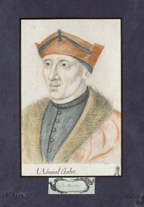 Porträt von Philippe de Chabot, Admiral von Frankreich von Unknown artist