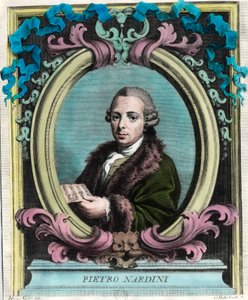 Porträt von Pietro Nardini (1722-1793) von Unknown artist
