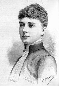 Porträt von Prinzessin Ebba Munck, Ehefrau von Prinz Oscar II. von Schweden im Jahr 1888. von Unknown artist