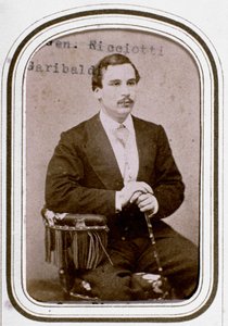 Porträt von Ricciotti Garibaldi, Sohn des italienischen Patrioten Giuseppe Garibaldi und seiner ersten Frau Anita