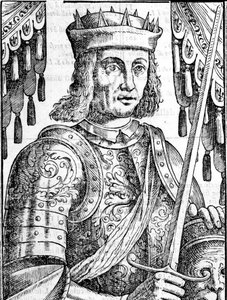 Porträt von Roger II. von Hauteville (Ruggero Altavilla) (1097-1154), Gründer der Monarchie von Sizilien von Unknown artist