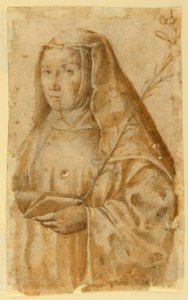 Porträt der Heiligen Katharina von Siena von Unknown artist