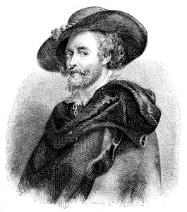 Porträt von Sir Peter Paul Rubens (1577-1640) von Unknown artist
