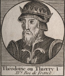 Porträt von Thierry III
