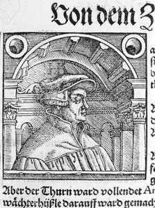 Porträt von Ulrich Zwingli (1484 - 1531), Schweizer Reformator