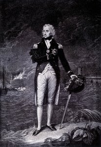 Porträt von Viscount Horatio Nelson (1758-1805), britischer Admiral von Unknown artist
