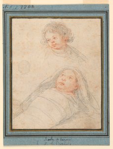 Porträt eines Jungen und eines gewickelten Kindes von Unknown artist