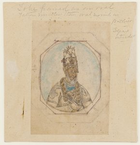 Porträt eines Mogulherrschers von Unknown artist