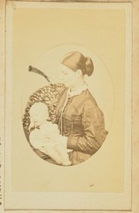 Porträt einer Frau und eines Babys