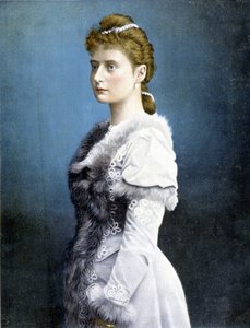 Porträt einer Kaiserin von Russland im 19. Jahrhundert von Unknown artist