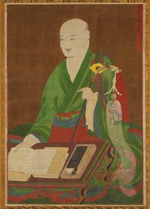 Porträt des großen Meisters Yeongwoldang Eungjin von Unknown artist
