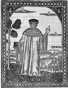 Porträt des italienischen Dichters Francesco Petrarca