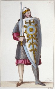Porträt des Paladins Roland, Neffe von Karl dem Großen von Unknown artist