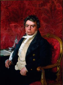 Porträt des Komponisten Ludwig van Beethoven von Unknown artist