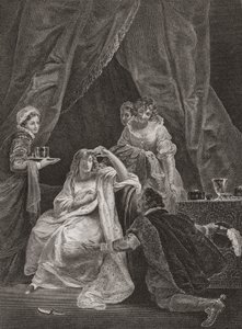 Königin Elizabeth I. und der Earl of Sussex von Unknown artist