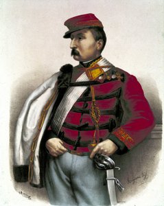 Porträt von Nino Bixio (1821-1873), italienischer Militär und Politiker von Unknown artist