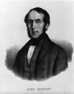 Porträt des italienischen Schriftstellers und Politikers Gino Capponi (1792-1876) von Unknown artist