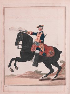 Königliches Regiment der Horse Guards (Gravur)