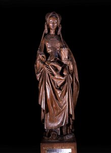Heilige Maria Magdalena in Maria von Burgund, Tochter von Karl dem Kühnen, geschnitztes Holz