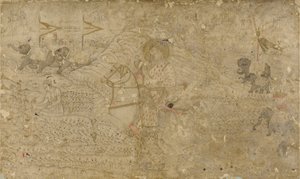 Shah Jahan und sein Sohn Dara Shikoh auf der Jagd von Unknown artist