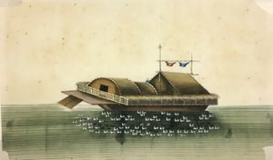 Schiffsgemälde von Unknown artist