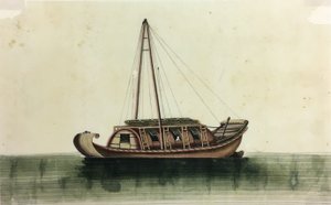 Schiffsgemälde von Unknown artist