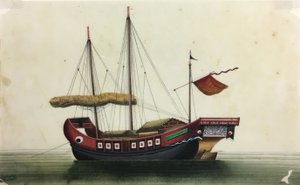Schiffsgemälde von Unknown artist
