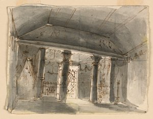 Bühnenbild, Innenraum der Kapelle