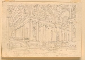 Bühnenbild, Palastinterieur